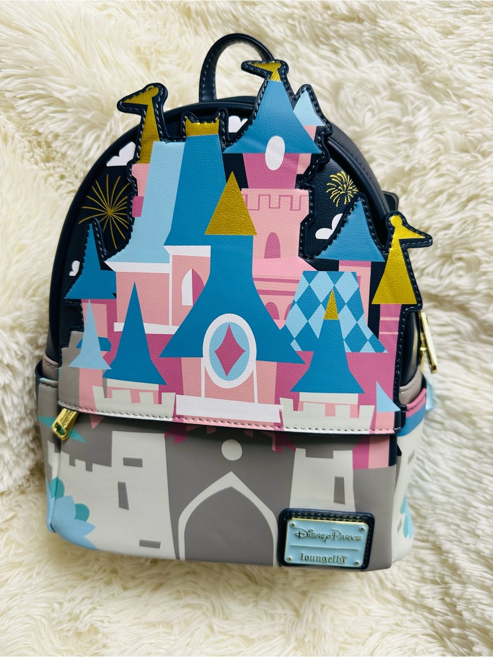 Loungefly Disneyland Paris Sleeping Beauty Castle Mini Backpack